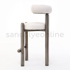 Polka Tumbled Bar Chair