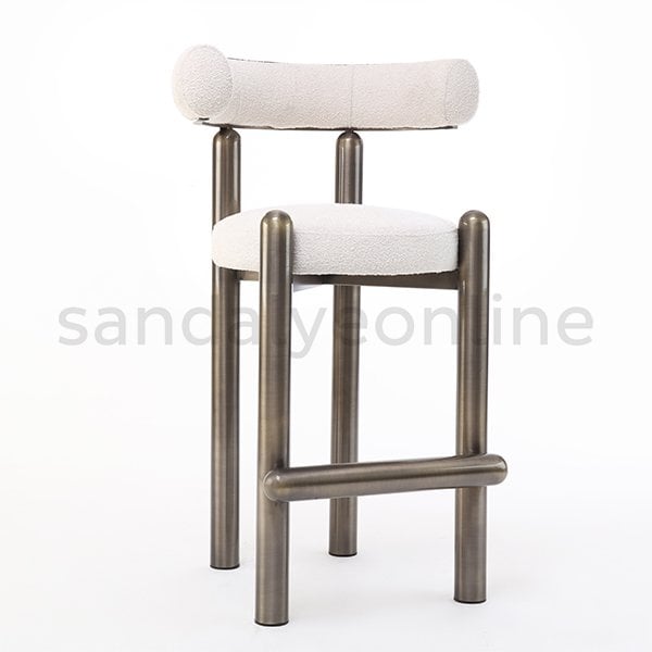 Polka Tumbled Bar Chair