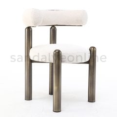 Polka Eskitme Yemek Sandalyesi