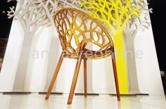 Crystal Gold Balcony Chair