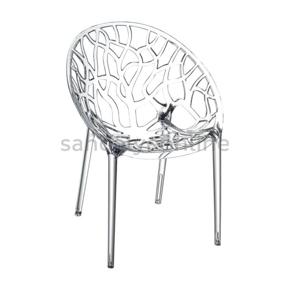 Crystal Şeffaf Sandalye