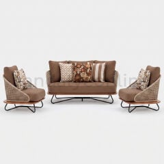 Gordes Outdoor and Garden Furniture Set Table & Chair Sets - Sandalye Online