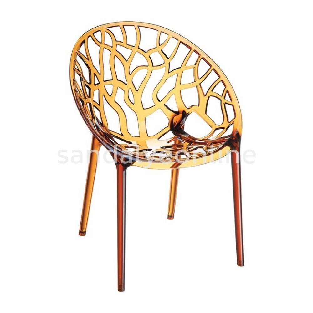 Crystal Gold Kitchen Chair