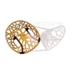 Crystal Gold Kitchen Chair