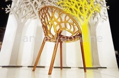 Crystal Gold Kitchen Chair