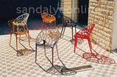 Crystal White Plastic Chair