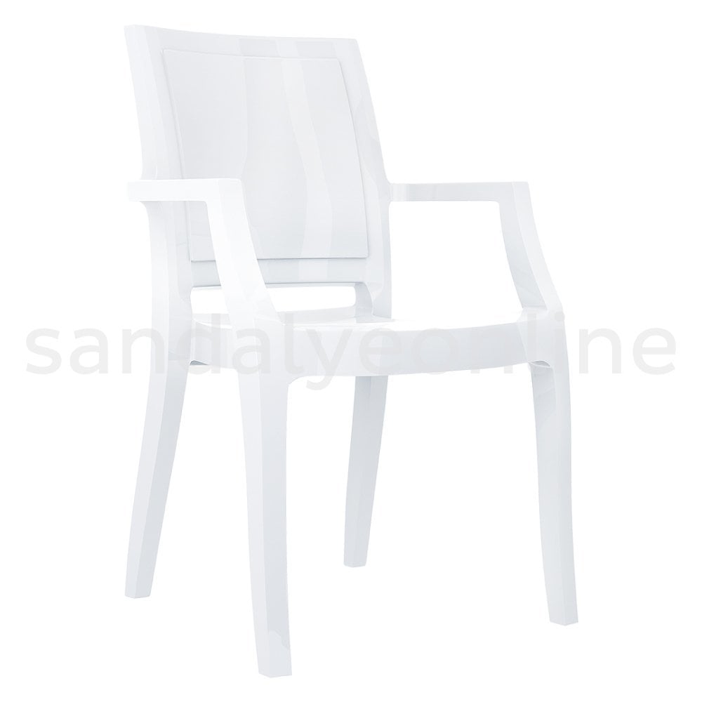 Arthur White Plastic Chair