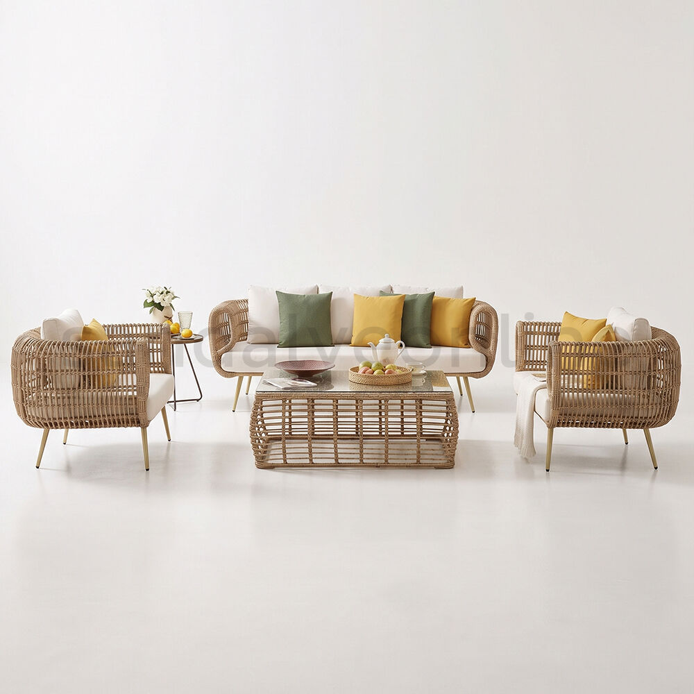 Senna Garden & Outdoor Seating Set Table & Chair Sets - Sandalye Online