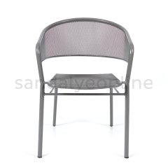 Demre Metal Arm Chair Metal Chairs - Sandalye Online