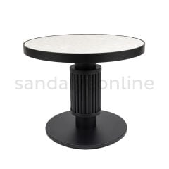 Pure Black Wooden Middle Table