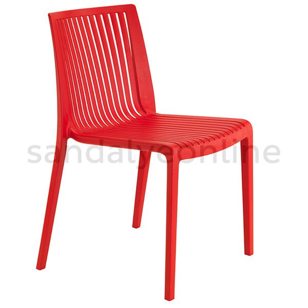 Cool Plastik Kreş Sandalyesi Kırmızı