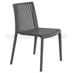 Cool Plastic Nursery Chair Dark Gray