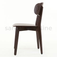 Benef Wenge Wooden Cafe Chair Wooden Chairs - Sandalye Online