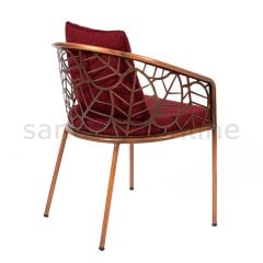 Sarmaşık Metal Cafe Sandalye