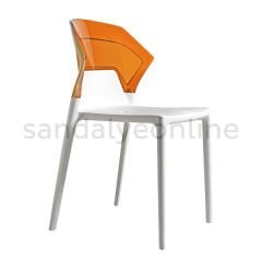 Ego Hospital Chair White-Orange
