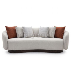 Lofoten Cream Boucle Sofa Sofas & Banquette Seating - Sandalye Online