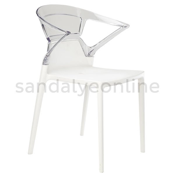 Ego Armrest Hospital Chair White-Transparent