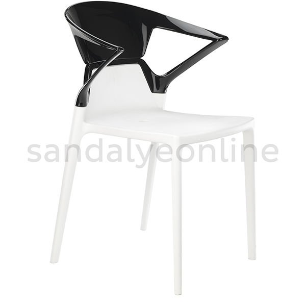 Ego Armrest Hospital Chair White-Black