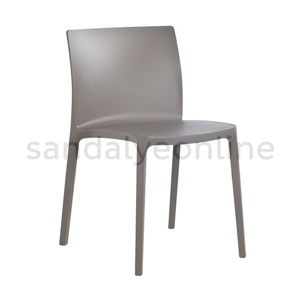 Evo Plastic Chair Coffee with Milk