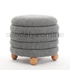 Bossie Chest Pouffe Anthracite
