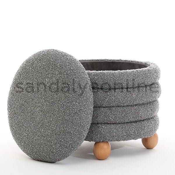 Bossie Chest Pouffe Anthracite