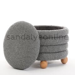 Bossie Chest Pouffe Anthracite