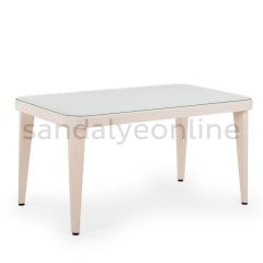 Royal 6+1 Bahçe ve Balkon Takımı Krem