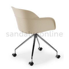 Shell Office Chair Beige