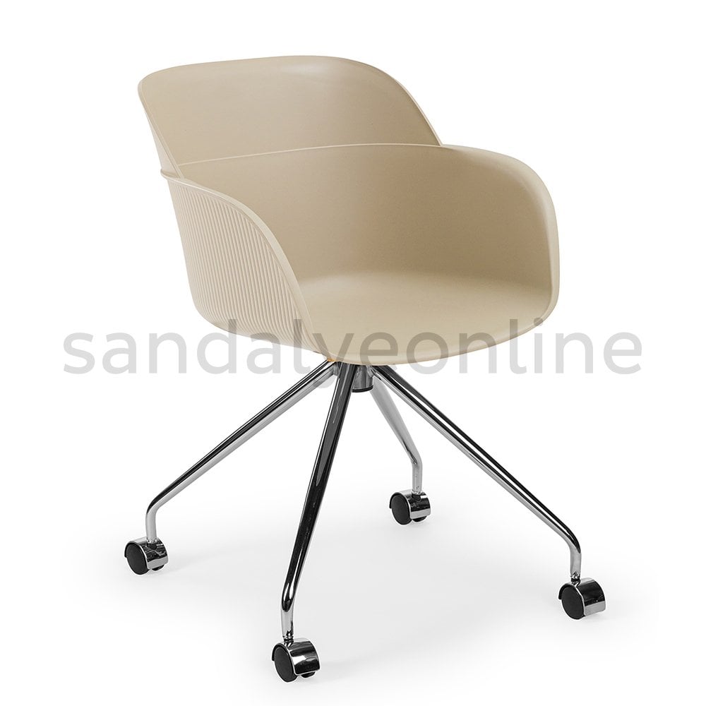 Shell Office Chair Beige