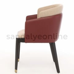 Helsin Hazeran Detaylı Restoran Sandalyesi