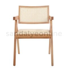 Bacio Cane Chair Wooden Chairs - Sandalye Online