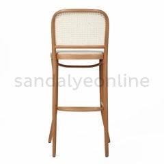 Lina Wood Hazeranlı Bar Chair