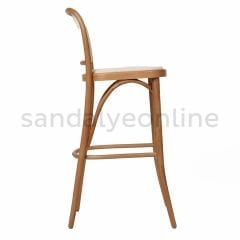 Lina Wood Hazeranlı Bar Chair