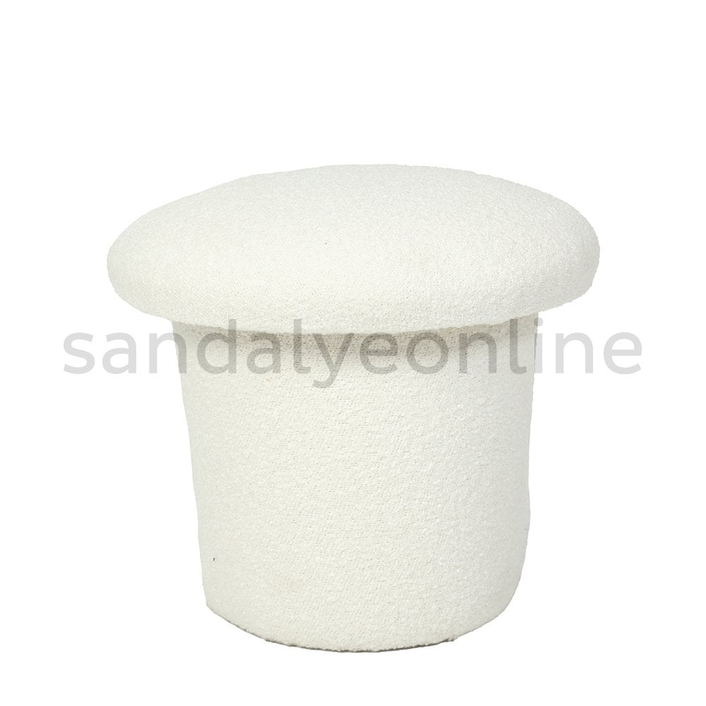 Mushroom Tedy Pouf Ottomans & Benches - Sandalye Online