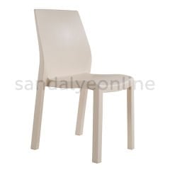 Yummy Plastic Study Chair Beige