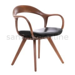 Monia Upholstered Wooden Chair