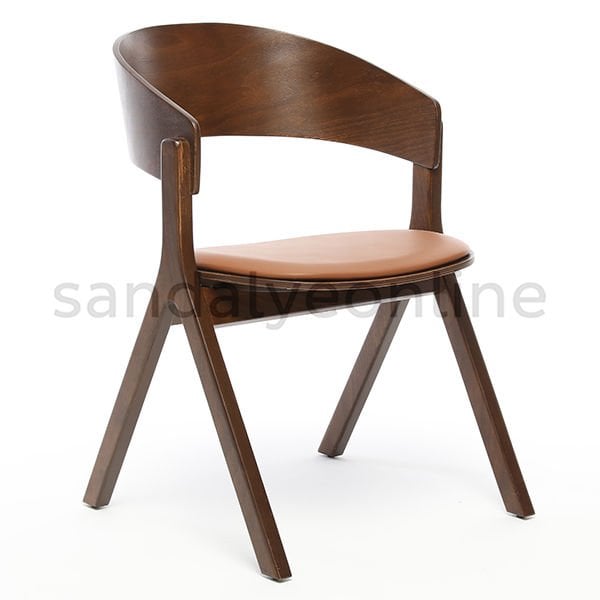 Bocil Wooden Restaurant Chair Chairs - Sandalye Online