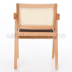 Bacio Döşemeli Ahşap Sandalye