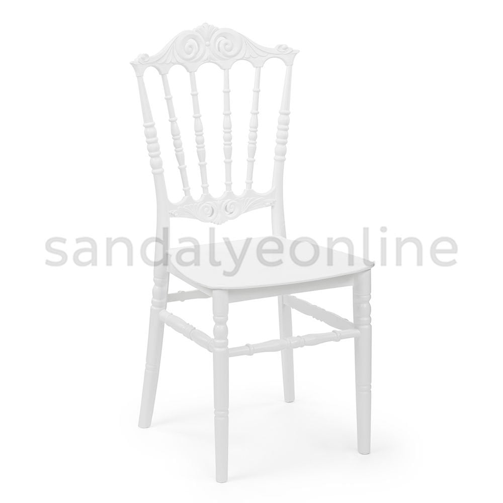 Elite White Organization Chair