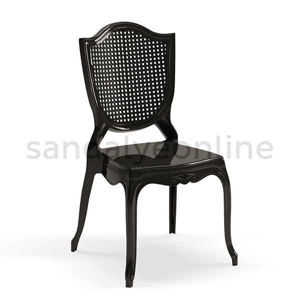 Hestia Black Organization Chair