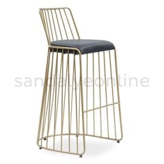 Vira Metal Sırtlı Bar Sandalyesi
