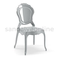 Noss Silver Organization Chair