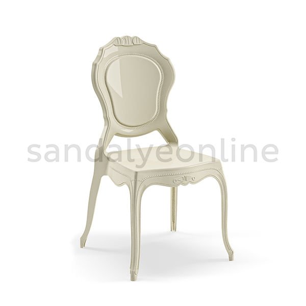 Noss Beige Organization Chair