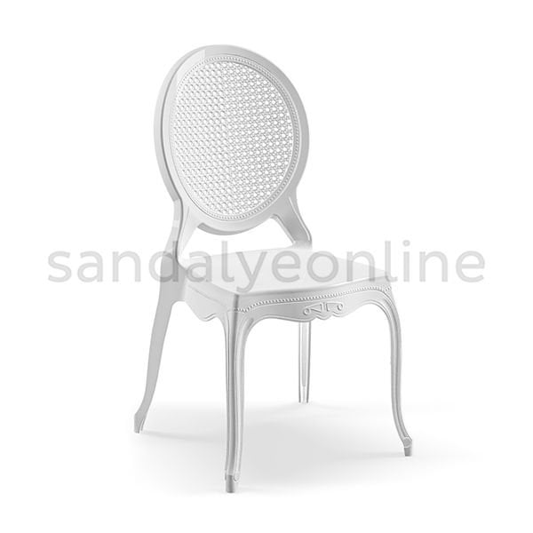 Otto White Organization Chair