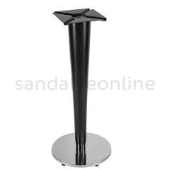 Black Longest Bistro Table Leg