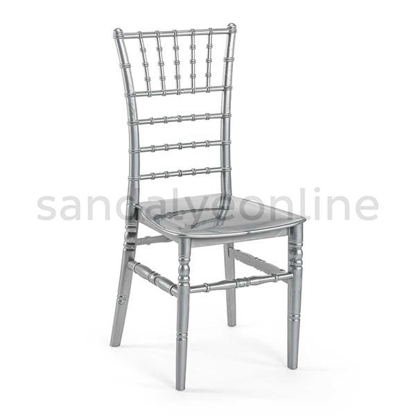 Tiffany Silver Wedding Chair