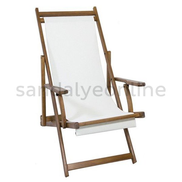 Lari Ahşap Şezlong